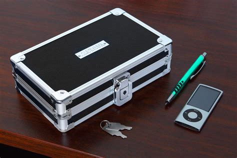 vaultz metal pencil box|vaultz locking supply box.